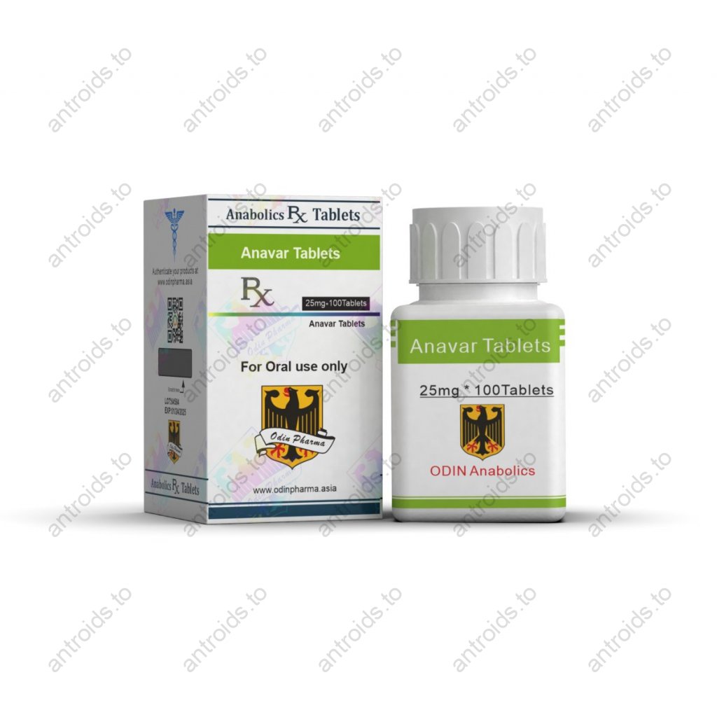 Anavar 25mg - Oxandrolone - Odin Pharma Anavar 25mg - Oxandrolone - Odin Pharma