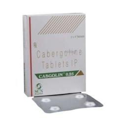 Cabgolin 0.25 mg - Cabergoline - Sun Pharma, India