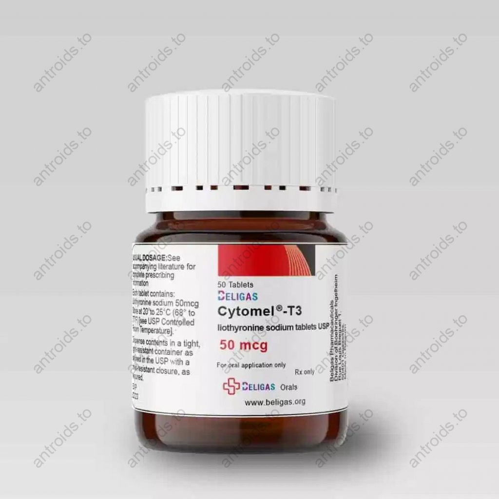 Cytomel-T3 50 mg - Liothyronine Sodium - Beligas Pharmaceuticals Cytomel-T3 50 mg - Liothyronine Sodium - Beligas Pharmaceuticals