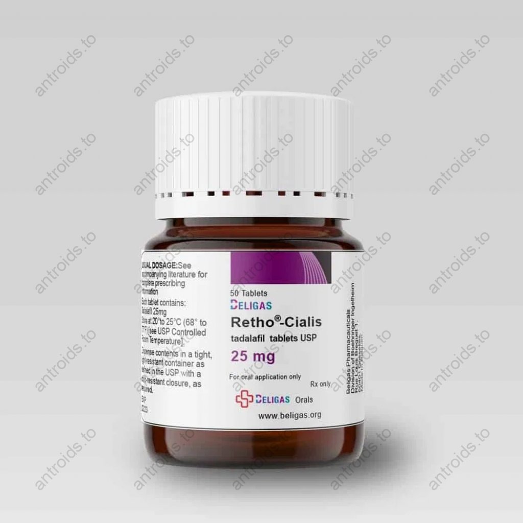 Retho-Cialis 25 mg - Tadalafil - Beligas Pharmaceuticals Retho-Cialis 25 mg - Tadalafil - Beligas Pharmaceuticals