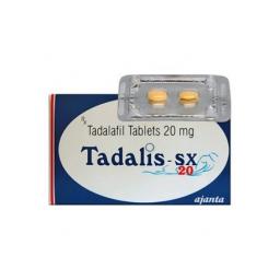 Tadalis-SX 20 - Tadalafil - Ajanta Pharma, India